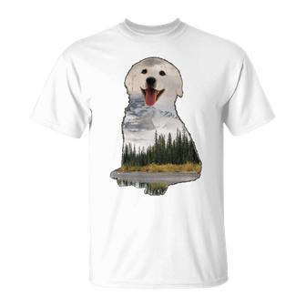 Golden Retriever Cute Puppy Unisex T-Shirt | Favorety