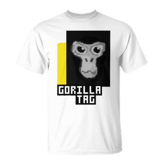 Gorilla Tag Pfp Maker Gorilla Tag Yellow Unisex T-Shirt | Favorety