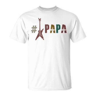 Guitar Papa Unisex T-Shirt | Favorety