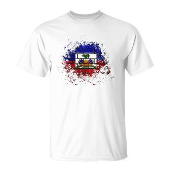 Haiti Haitian Flag Day Proud Country Love Ayiti T-shirt - Thegiftio UK