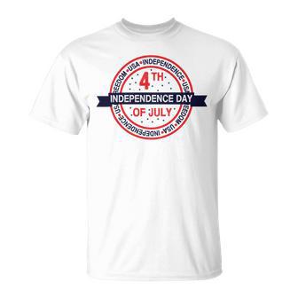 Happy 4Th Of July Usa Freedom Unisex T-Shirt | Favorety