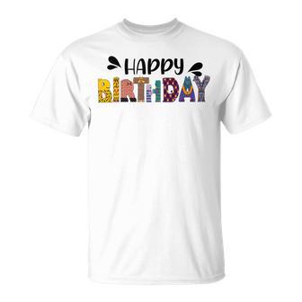 Happy Birthday V2 Unisex T-Shirt | Favorety