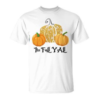 Happy Fall Yall Its Fall Yall Leopard Print Pump V2 Unisex T-Shirt | Favorety AU