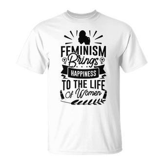 Happy Feminist Unisex T-Shirt | Favorety CA