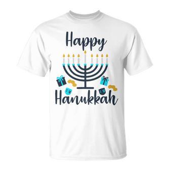 Happy Hanukkah Chanukah Pajama 893 Shirt Unisex T-Shirt | Favorety AU