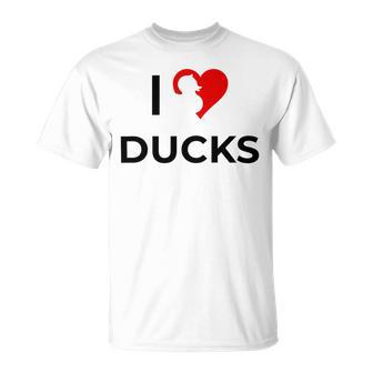 I Just Really Like Ducks Ok Unisex T-Shirt | Favorety UK