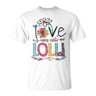 I Love Being Called Nana Sunflower Unisex T-Shirt | Favorety DE