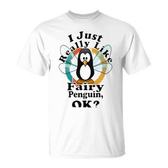 I Really Like Fairy Penguin Ok Unisex T-Shirt | Favorety