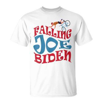 Joe Biden Falling Off Bike Biden T-shirt