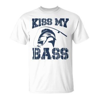 Love Fishing Kiss My Bass Unisex T-Shirt | Favorety CA