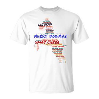 Merry Dog-Mas Miniature Schnauzer Unisex T-Shirt | Favorety UK