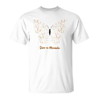 Monarch Butterfly Save The Monarchs Unisex T-Shirt | Mazezy
