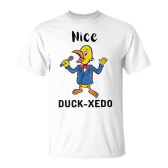 Nice Duckxedo Duck Puns Quack Puns Duck Jokes Puns Funny Duck Puns Duck Related Puns Unisex T-Shirt | Favorety CA