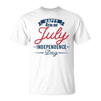 Official Happy 4Th Of July Independence Day Unisex T-Shirt | Favorety DE