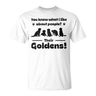 Official Professional Golden Retriever Groomer Unisex T-Shirt | Favorety