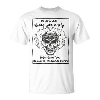 Official Wrong Society Drink From The Skull Of Your Enemies Unisex T-Shirt | Favorety DE