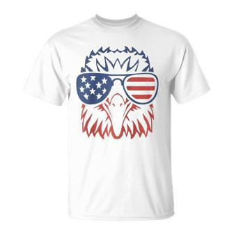 Patriotic Eagle 4Th Of July Usa American Flagraglan Baseball Unisex T-Shirt | Mazezy