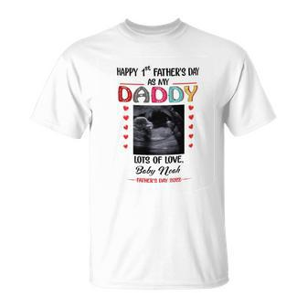 Personalized Happy 1St Fathers Day As My Daddy Mug Unisex T-Shirt - Monsterry AU