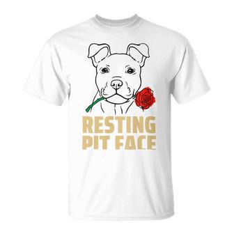 Pitbull Love I Love My Cute Pitbull 785 Shirt Unisex T-Shirt | Favorety