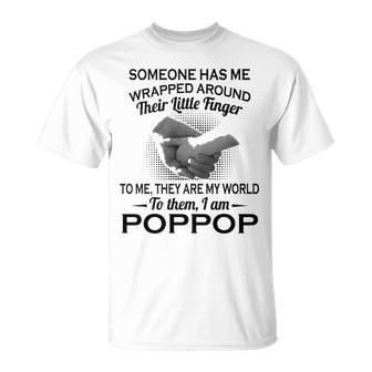 Poppop Grandpa To Them I Am Poppop T-Shirt - Seseable
