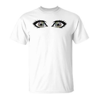 Psychedelic Eyeball Trippy Eyes Unisex T-Shirt | Mazezy DE