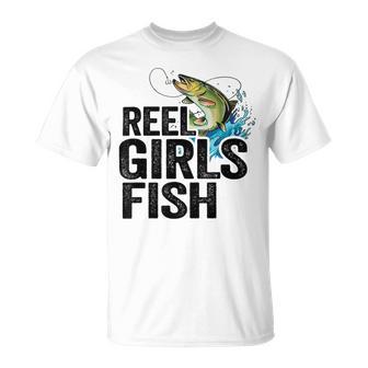 Reel Girl Fish Unisex T-Shirt | Favorety AU