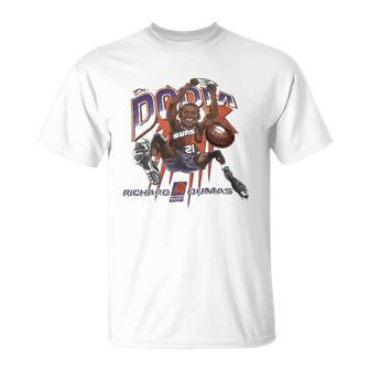 Richard Dumas Dr Doom Retro Phoenix Basketball Unisex T-Shirt | Mazezy