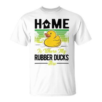 Rubber Duck Home Unisex T-Shirt | Favorety DE