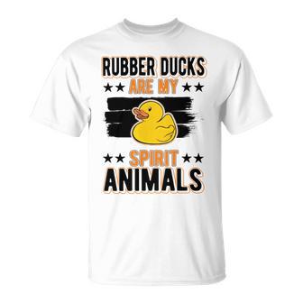 Rubber Duck Spirit Animal Unisex T-Shirt | Favorety DE