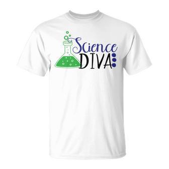 Science Diva Science Teachers And Student Unisex T-Shirt | Favorety AU