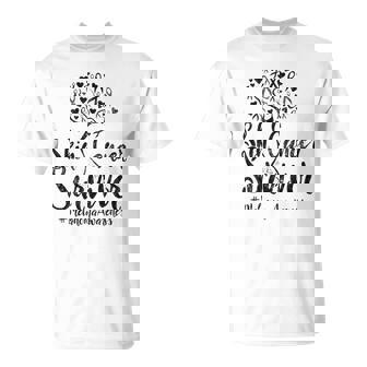 Skin Cancer Survivor- Melanoma Awareness T-shirt - Thegiftio