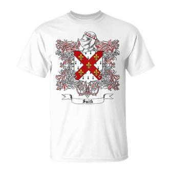 Smith Family Crest 3 Classic T Shirt T-Shirt - Seseable