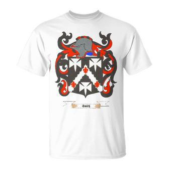 Smith Family Crest Heraldry Image To Personalize T Shirt T-Shirt - Seseable