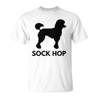 Sock Hop 50S Costume Big Poodle 1950S Party Unisex T-Shirt | Mazezy