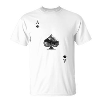 Spades Starry Ace Halloween Unisex T-Shirt | Mazezy