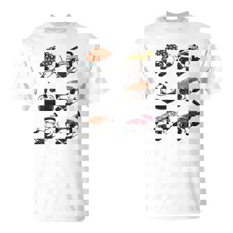 Sushi Siamese Japanese Siamese Feline Cat Lover V Neck T-shirt - Thegiftio