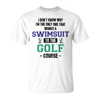 Swim At The Golf Course 74 Trending Shirt Unisex T-Shirt | Favorety