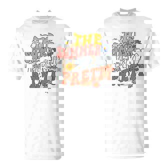 The Summer I Turned Pretty Flowers Daisy Retro Vintage Unisex T-Shirt | Seseable CA