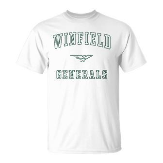Winfield High School Generals Teacher Student T-shirt - Thegiftio UK