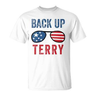 Womens Back Up Terry Put It In Reverse Fireworks Funny 4Th Of July V-Neck Unisex T-Shirt | Mazezy