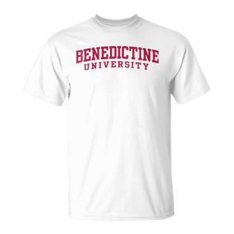 Womens Benedictine University Athletic Teacher Student Gift Unisex T-Shirt | Mazezy UK