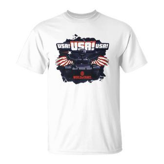 World Of Tanks July 4Th Unisex T-Shirt | Mazezy