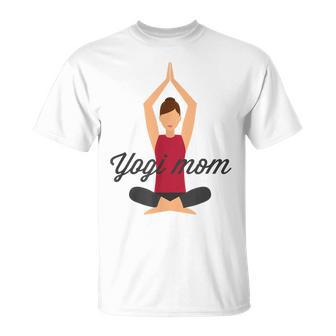 Yogi Mom Yoga Meditation Fitness Zen T-shirt - Thegiftio