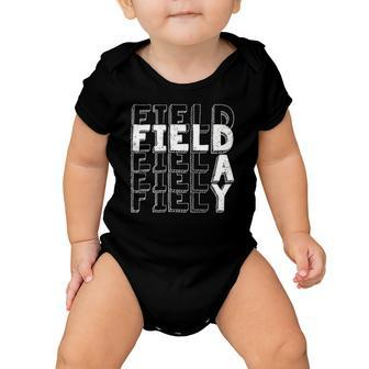 Field Day 2022 For School Teachers Kids And Family Red Baby Onesie | Mazezy