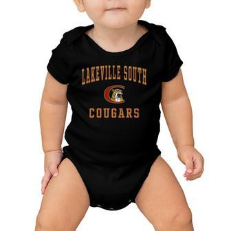 Lakeville South High School Cougars C1 College Sports Baby Onesie | Mazezy