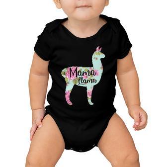 Mama Llama Floral Baby Onesie | Favorety