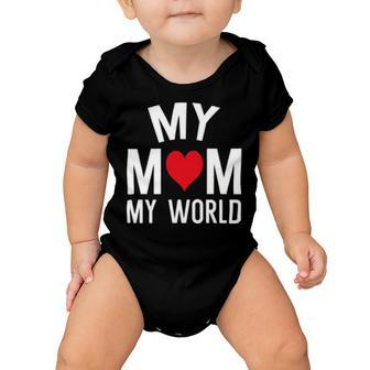My Mom My World 84 Trending Shirt Baby Onesie | Favorety CA