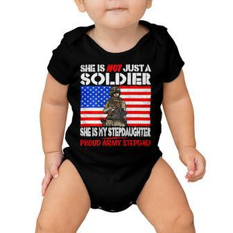 My Stepdaughter Is A Soldier Proud 682 Shirt Baby Onesie | Favorety CA