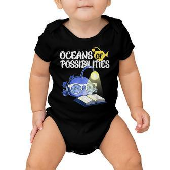 Oceans Of Possibilities Summer Reading 2022 Anglerfish Kids  Baby Onesie