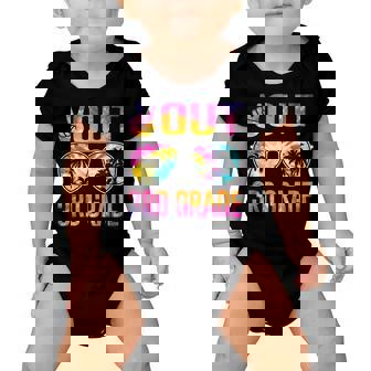 Peace Out 3Rd Grade Tie Dye Graduation Last Day Of School Baby Onesie | Mazezy